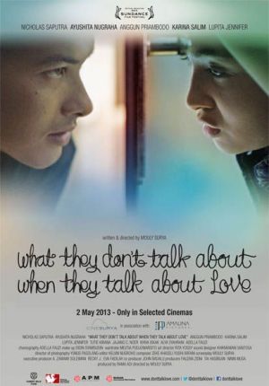 Puisi Visual "What They Don’t Talk About When They Talk About Love"