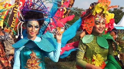 Warna-warni Karnaval Busana, Budaya, dan Seni Kota Palu