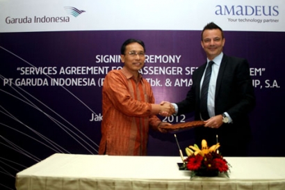 Menggandeng Amadeus, Garuda Indonesia Menggunakan Sistem Pelayanan Online Terbaru dan Tercanggih