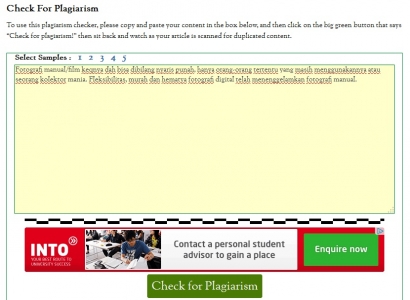 Mudah Melacak Plagiator via Software Online Gratis