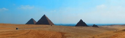 Wah, Ternyata Pyramid Giza itu Dibangun Dari Tanah Liat
