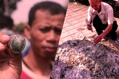 Penemuan Batu Akik Mandala di Tomang Bikin Heboh Netizen