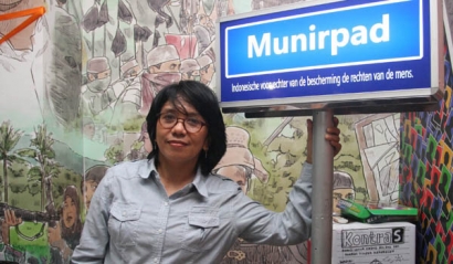 Jalan Munir di Den Haag, Kapan di Indonesia, Tanya Netizen