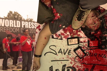 Hari Kebebasan Pers Sedunia, Netizen Beri Dukungan Jurnalis
