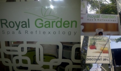 Royal Garden Spa : Murah, Bukan Berarti Murahan