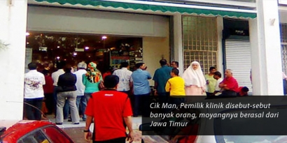 Klinik 'Cik Man' Operasi Tanpa Bius Tanpa Jahitan di Selangor