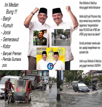 Kota Medan Kemarin Banjir Besar