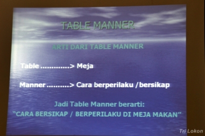 “Table Manner”, Bolehkah Masuk Materi Ajar Kurikulum Baru?
