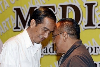 Tantangan Ical dibalas Jokowi