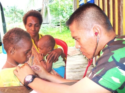 Ada ‘udang’ di balik Bhaksos TNI di Papua?