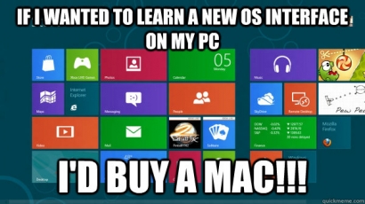 1 Tahun dengan Windows 8, Mengecewakan!