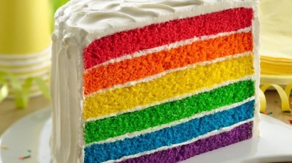 Resep Mudah Membuat Rainbow Cake Sendiri di Rumah
