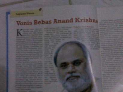 Vonis Bebas Anand Krishna