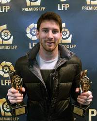Lionel Messi Terbaik di La Liga Spanyol