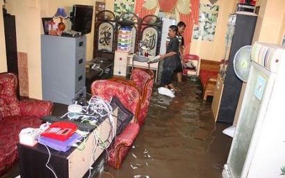 Banjir Mengawali Tahun 2012 di Yogyakarta