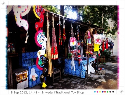Traditional Toy Shop in Sriwedari Park