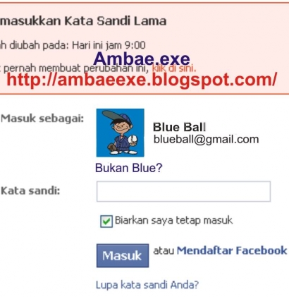 Amankan Account Facebook