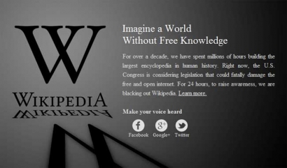Cara Mengakses Wikipedia dan Wordpress Selama Periode "Blackout" SOPA/PIPA