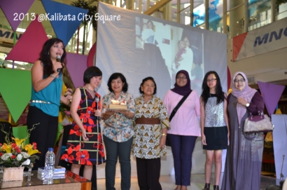 Minggu Sore Lauching Buku di 'Kalibata City Square' Bersama Mba Soraya Haque