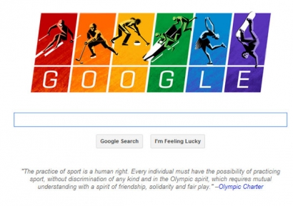 Google Doodle Ikut Memprotes "Diskriminasi" pada Olimpiade Musim Dingin 2014