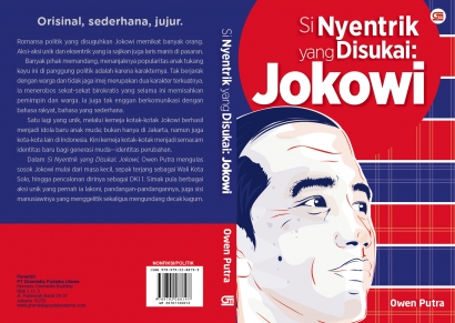 Buku Jokowi Ternyentrik, Esentrik, dan Unik