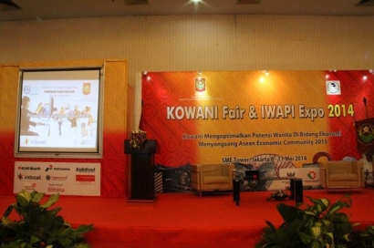 IDKITA Kompasiana dalam 'Kowani Fair dan Iwapi Expo 2014'