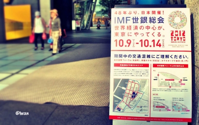 Penunjuk Jalan Cantik di Jepang (Serba-Serbi Sidang Tahunan IMF 2012, Tokyo)
