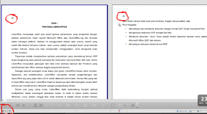 Membuat Nomor Halaman Pada LibreOffice Writer Secara Otomatis
