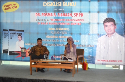 Diskusi Buku Bersama dr. Posma B. Siahaan, Sp. PD.