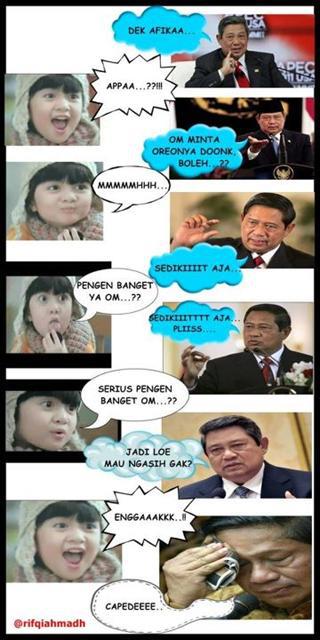 Ketika Afika di Panggil SBY