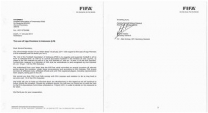 Beberapa Praduga Skenario Surat FIFA