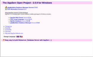 Instal Appserv untuk Web Server Lokal di Windows