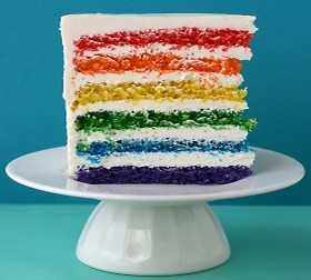 Resep Kue Rainbow Cake