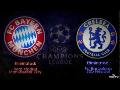 Bayern Munich Vs Chelsea, Saya Pilih Chelsea...Anda??
