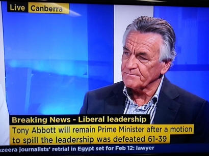 Breaking News: PM Tony Abbott Selamat dari Mosi Tidak Percaya