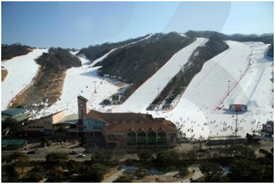 Cara Asik Menikmati Winter di Daemyung Vivaldi Park, Korea