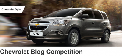 Chevrolet Spin Blog Competition Berhadiah Uang Tunai Jutaan Rupiah