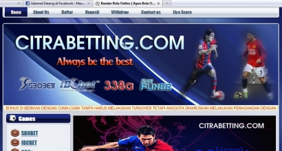 Citrabetting.com, Situs Taruhan Bola Terbesar di Indonesia