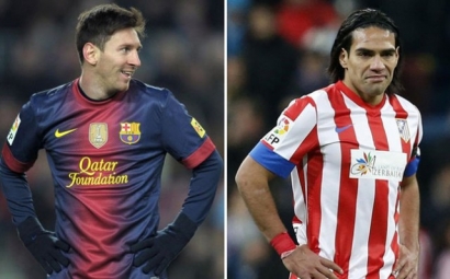 Duel Maut: Messi Vs Falcao