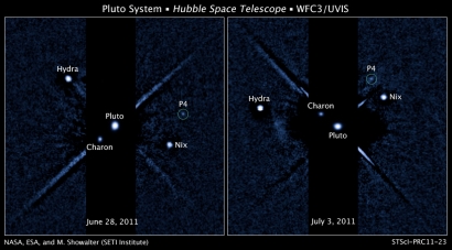 P4, Satelit Ke-4 Pluto