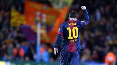 Lionel Messi: 91 Gol= No. 1