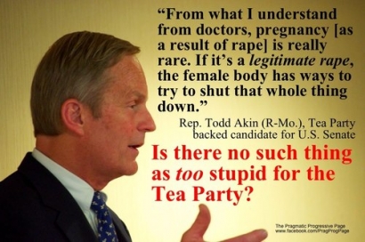 A note on Todd Akin's Comment: "Legitimate Rape"