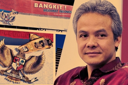 Gubernur Jateng Ganjar Pranowo diprotes Netizen Gara-gara Resleting Garuda