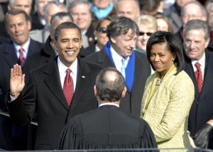 Obama di Lantik sebagai Presiden ke-44 Amerika Serikat