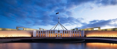 Seputar Gedung Parlemen Australia di Canberra