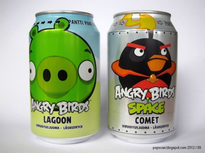 Kini Tersedia Softdrink Angry Birds