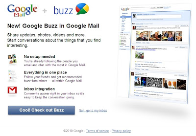 Google Buzz Siap Bersaing dengan Facebook &amp; Twitter?