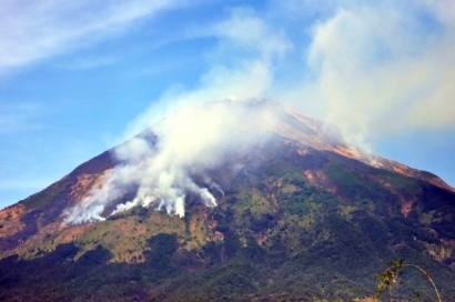 Penyebab Gunung Sumbing dan Gunung Sindoro Rawan Kebakaran Hutan