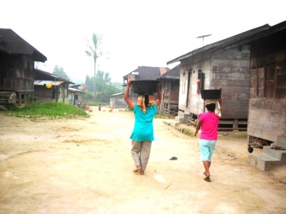 (Reportase) Pandumaan, Desa Terpencil Tanpa Anak Gadis