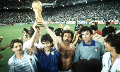 Kilas Balik Piala Dunia 1982: Italia Samai Rekor Brasil